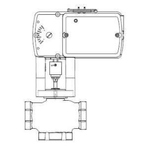 Globe Valve Assembly, 3 Way, 3/4 in.