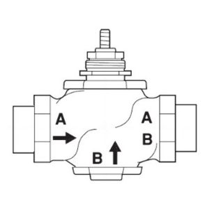 Globe Valve, 2 Way, 1/2 in., 1.3 Cv