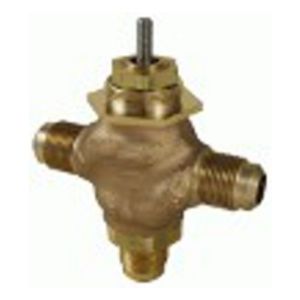 Globe Valve, 3 Way, 1/2 in., 2.2 Cv