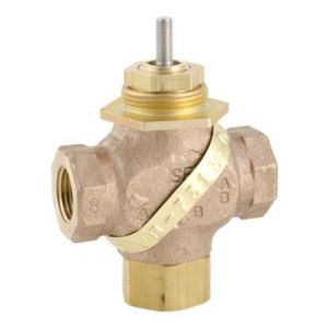 Globe Valve, 3 Way, 1/2 in., 2.2 Cv