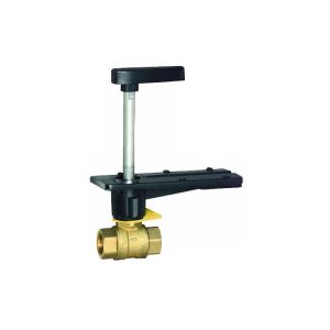 Ball Valve, 2 Way, 1/2 in, 13 Cv