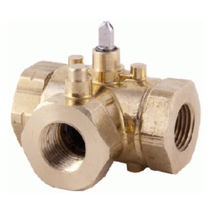 Ball Valve, 3 Way, 1/2 in., 0.6 Cv