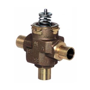 Cage Valve, 3 Way, 1/2 in., 3.2 Cv