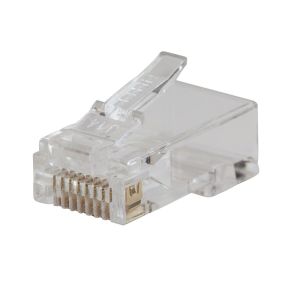 Pass-Thru Modular Data Plug, CAT5