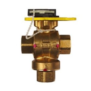 Ball Valve, 3 Way, 2 in. 108.5 Cv