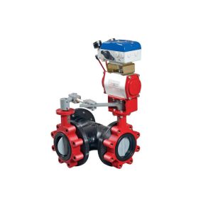Butterfly Valve Assembly 3 Way 8 in.