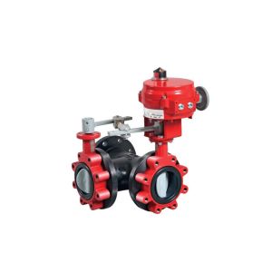 Butterfly Valve Assembly 3 Way 8 in.