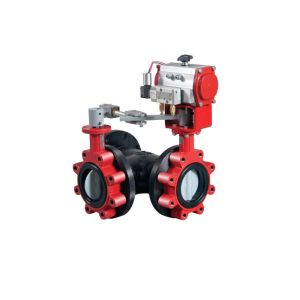 Butterfly Valve Assembly 3 Way 8 in.