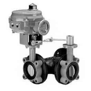 Butterfly Valve Assembly 3 Way 8 in.