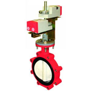 Butterfly Valve, 2 Way, 4 in.