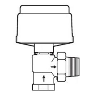 Globe Valve Assembly, 2 Way, 1 in.