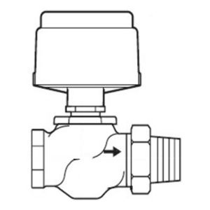 Globe Valve Assembly, 2 Way, 3/4 in.