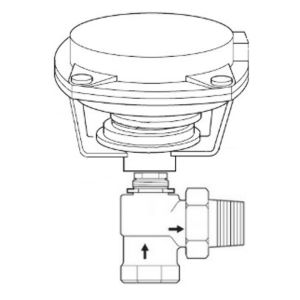 Globe Valve Assembly, 2 Way, 3/4 in.