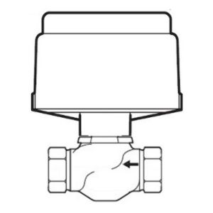 Globe Valve Assembly, 2 Way, 1/2 in.