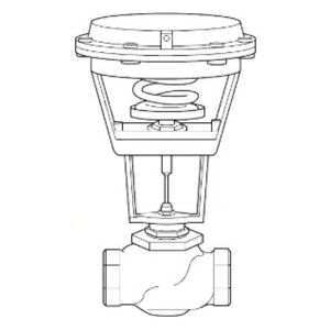 Globe Valve Assembly, 2 Way, 2 in.