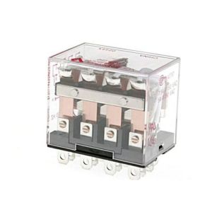 10A 4PDT Socket/DIN Relay, Plain, 24VDC
