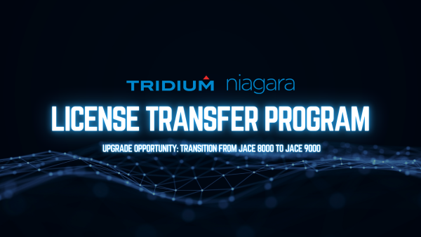 Upgrade Opportunity: Transition from JACE 8000 to JACE 9000