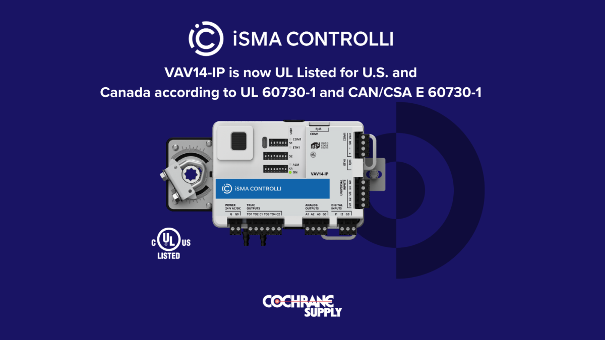 iSMA CONTROLLI VAV14-IP