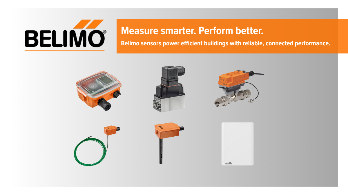 Belimo Sensors: Reliable Data for Smarter Buildings