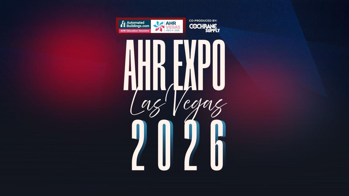Cochrane Supply Returns to AHR Vegas with AutomatedBuildings.com’s Free Education Sessions